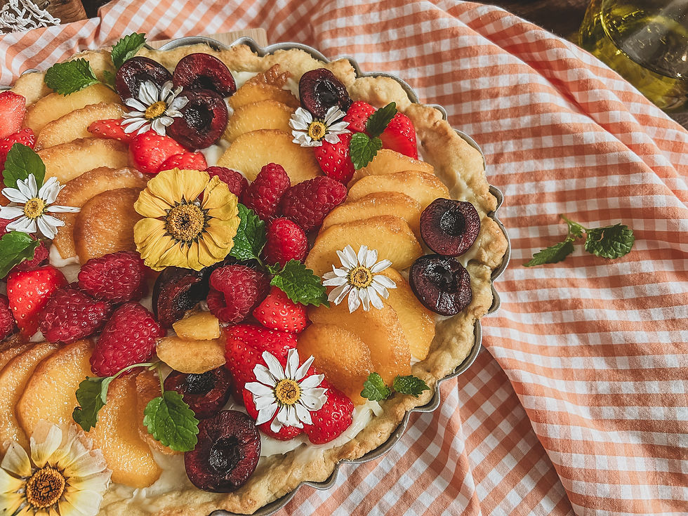Vegan Summer Tart Recipe