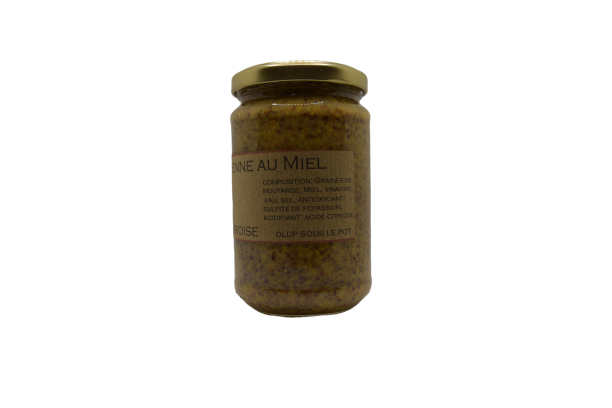 Miniature : Moutarde à l'ancienne au Miel 320g