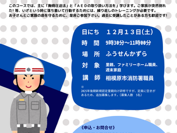 スキルアップ研修: 救命入門コース