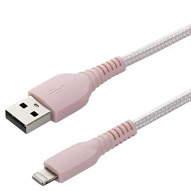 Thumbnail: blackweb 3 FT Lightning to USB-A Charge and Sync Cable with Durable Braided Cord