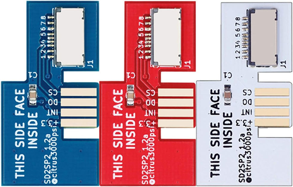 Thumbnail: TF Card Reader for Game Cube SD2SP2 SDLoad SDL Micro SD Card Adapter (White)