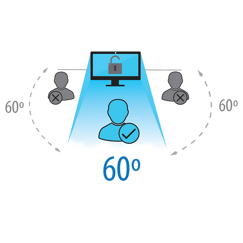 Thumbnail: V7 22.0 Widescreen Privacy Frameless Filters for Desktop Monitors