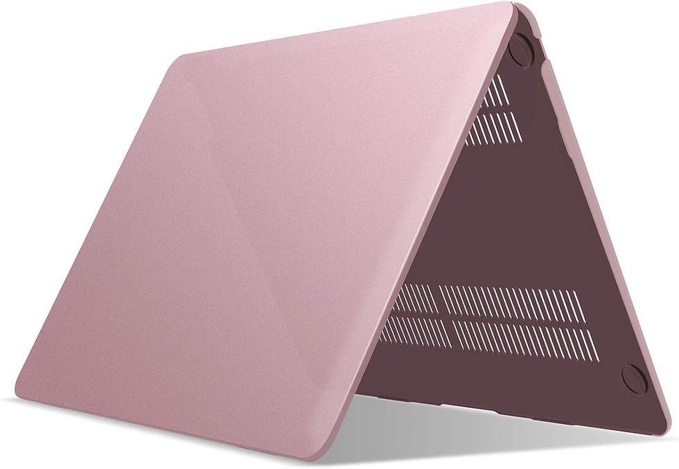 Thumbnail: iBenzer New MacBook Air 13" Case 2022 2021 2020 M1 A2337 A2179 A1932  Rose Gold