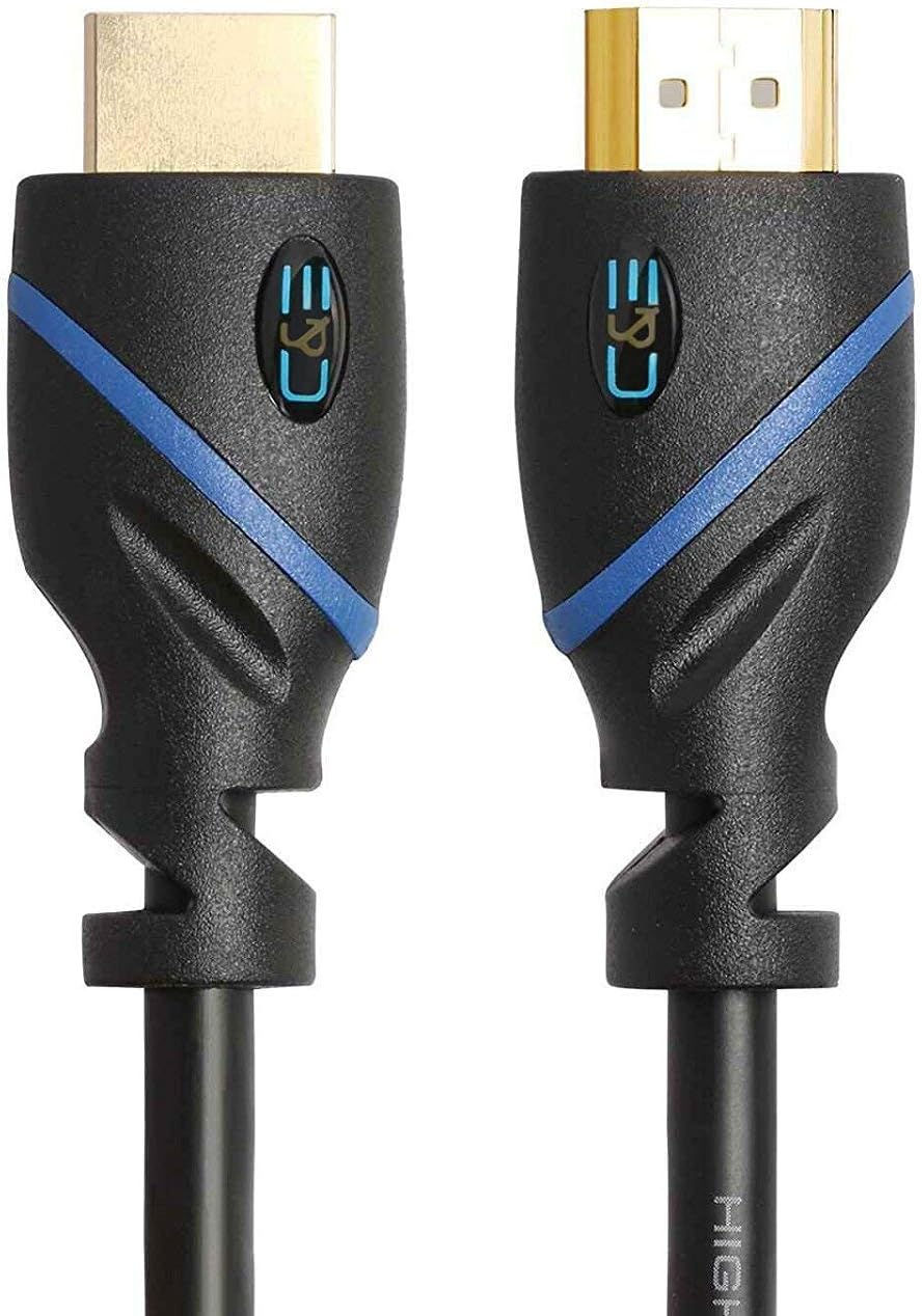 Thumbnail: Pack of 10 - 1.5ft (0.4M) High Speed HDMI Cable Male to Male with Ethernet Black