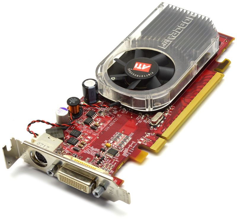 Thumbnail: ATI HD 2400 XT Low Profile Video Card - ATI-102-B27602(B)