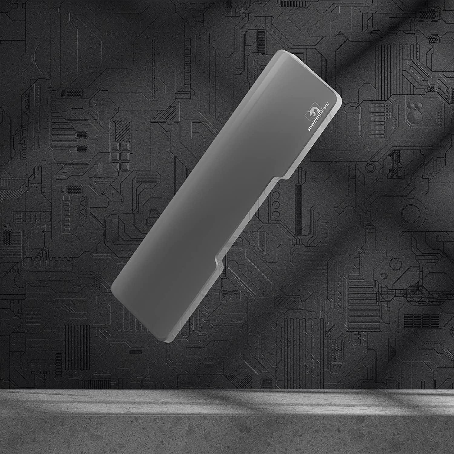 SELORSS Acrylic Keyboard Wrist Rest Compact Keyboards Ergonomic Palm rest