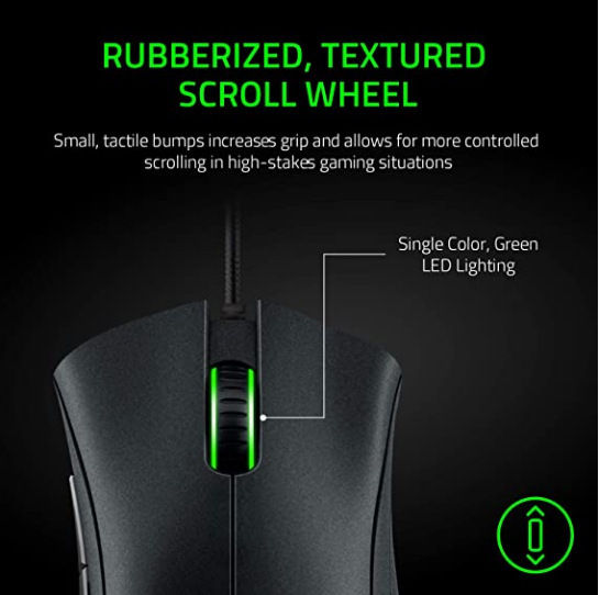 Thumbnail: Razer Deathadder Viper Standard Edition 6400 Wired Gaming mouse New esports LOL