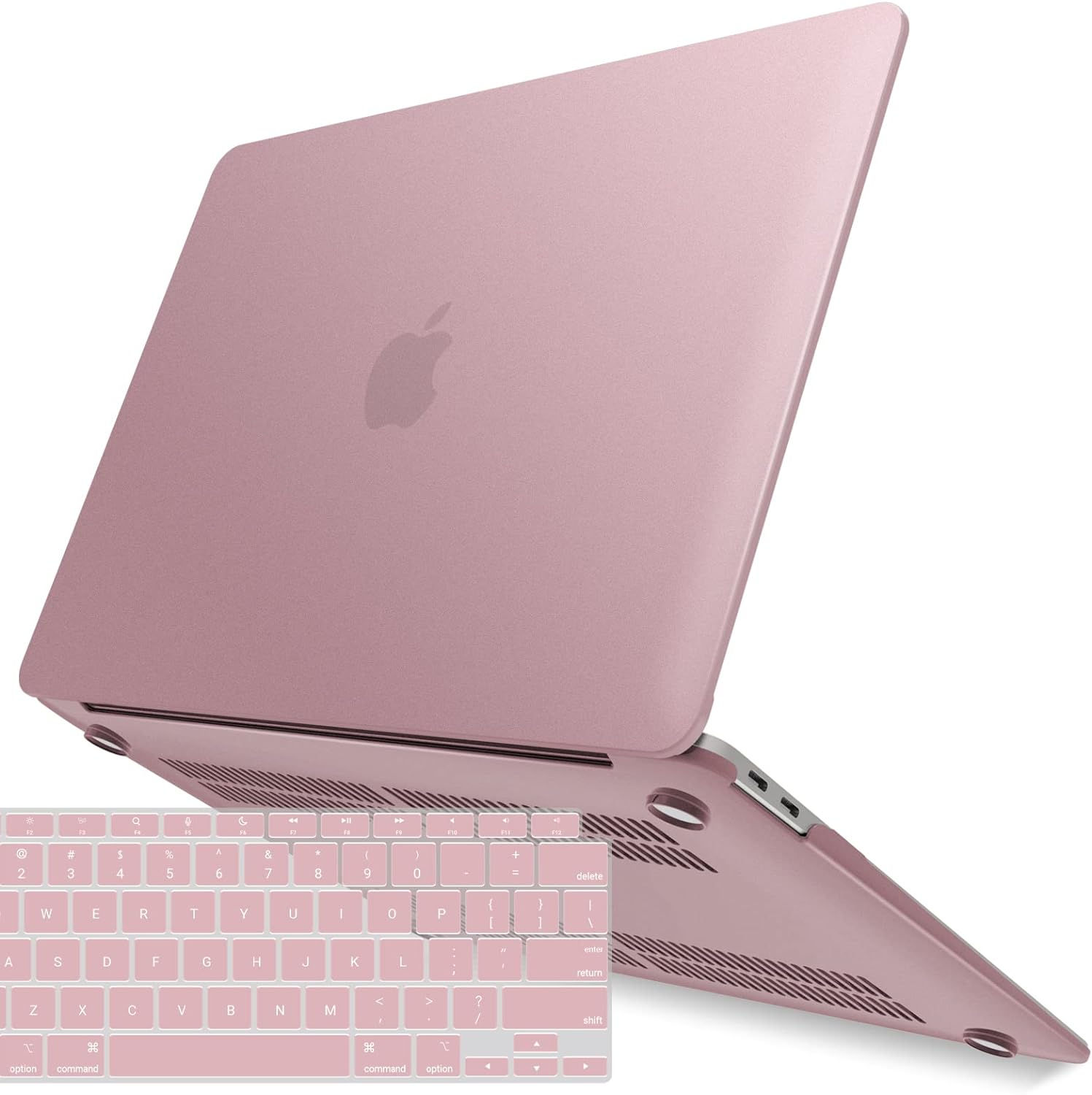 iBenzer New MacBook Air 13" Case 2022 2021 2020 M1 A2337 A2179 A1932 Rose Gold