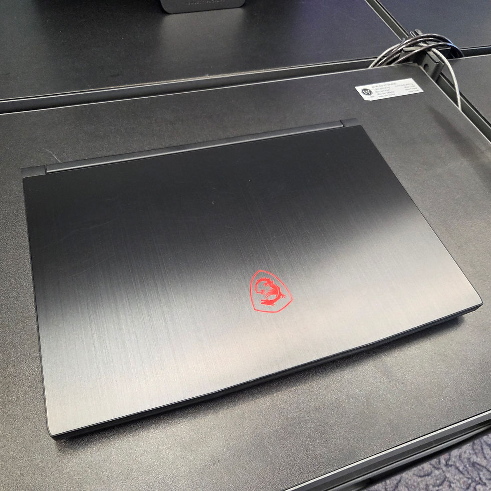 Thumbnail: 🎮 MSI GF65 Thin Gaming Laptop – i7 / RTX 3060 / 16GB / 512GB SSD / 144Hz
