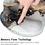 Thumbnail: Ergonomic Mouse Pad with Wrist Support, Marble Style