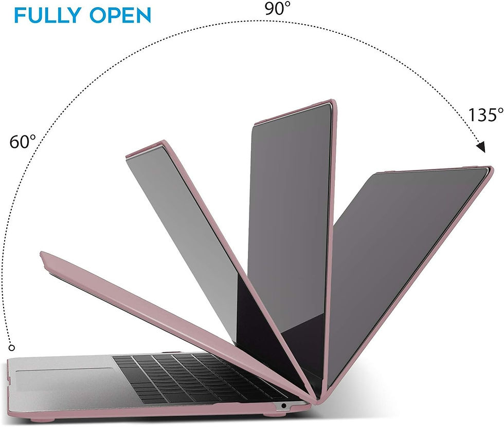 Thumbnail: iBenzer New MacBook Air 13" Case 2022 2021 2020 M1 A2337 A2179 A1932  Rose Gold