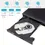 Thumbnail: Portable CD/DVD +/-RW Disk Drive & Type-C Compatible, Black
