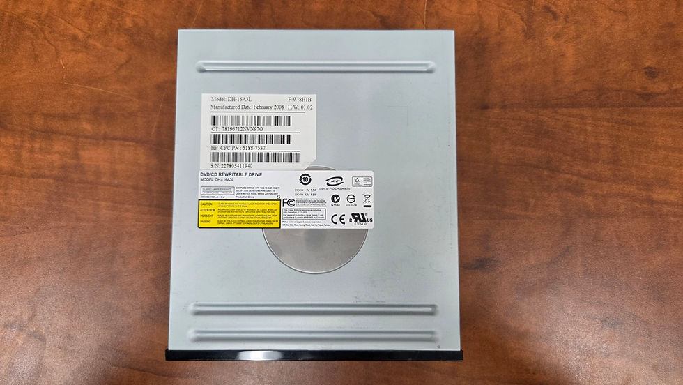 Thumbnail: HP Pavilion Slimline s3321p LightScribe DH-16A3L DVD/CD RW Drive- 5188-7537