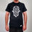 Miniatura: REMERA NEGRA CON ESTAMPADO HAMSA