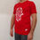 Miniatura: REMERA ROJA CON ESTAMPADO HAMSA
