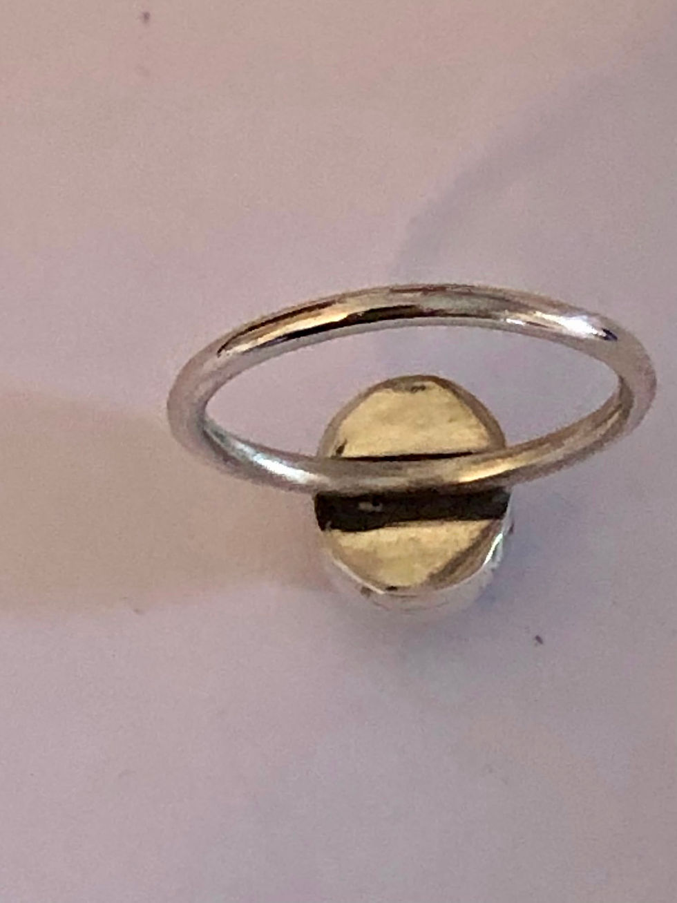 Thumbnail: Silver Moonstone Ring