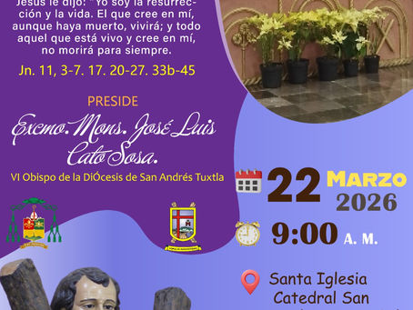 HOMILIA MONS. JOSE LUIS CANTO, SABADO