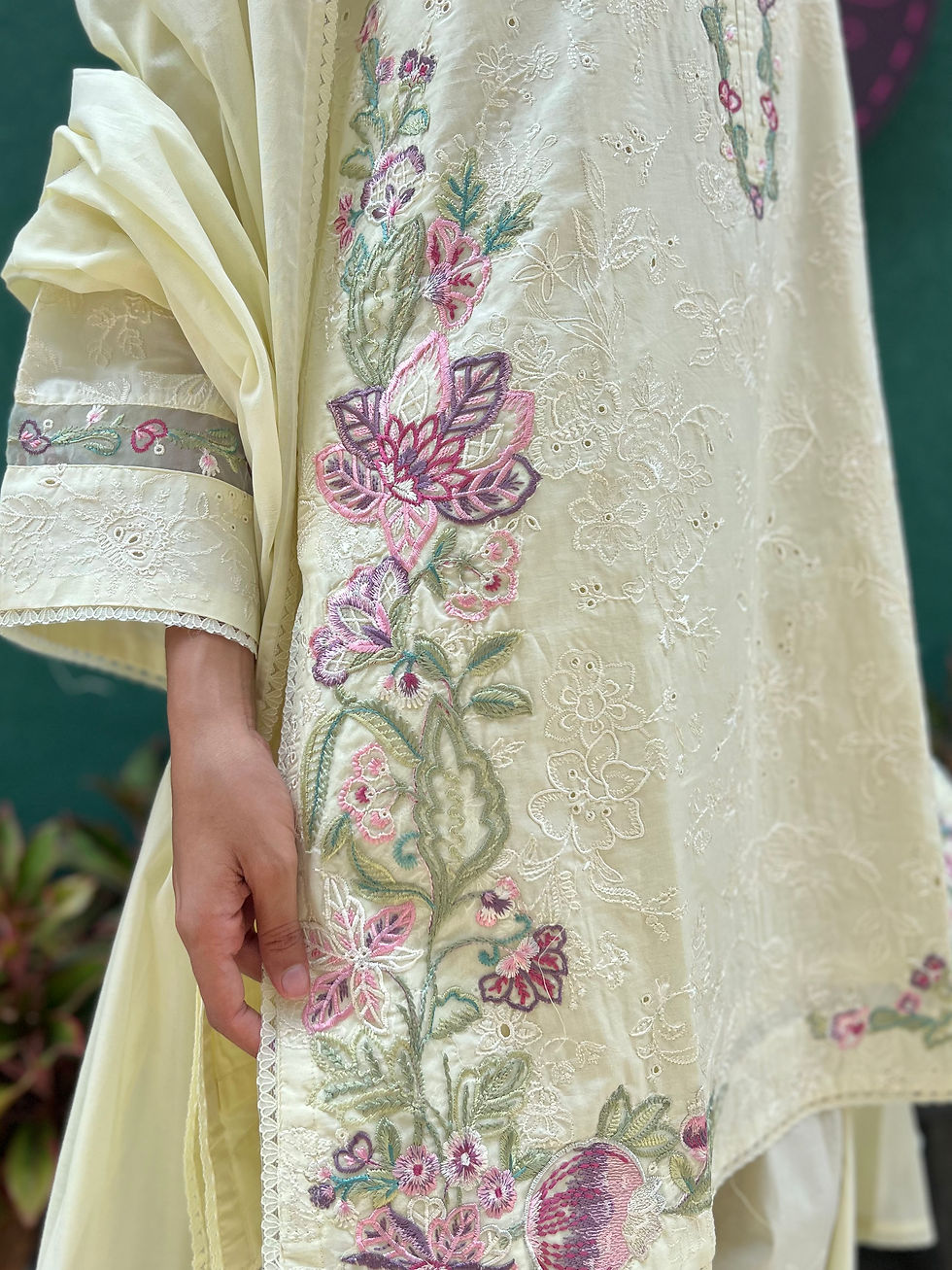 Thumbnail: Zara Shahjahan embroidered unstitched