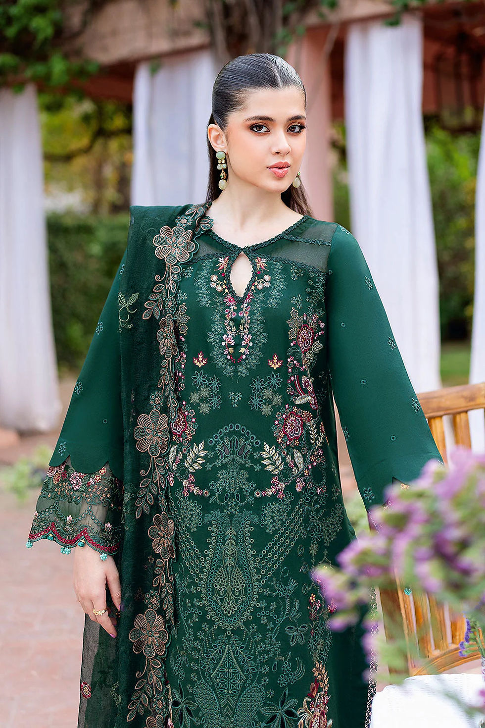 Thumbnail: Ramsha embroidered unstitched 