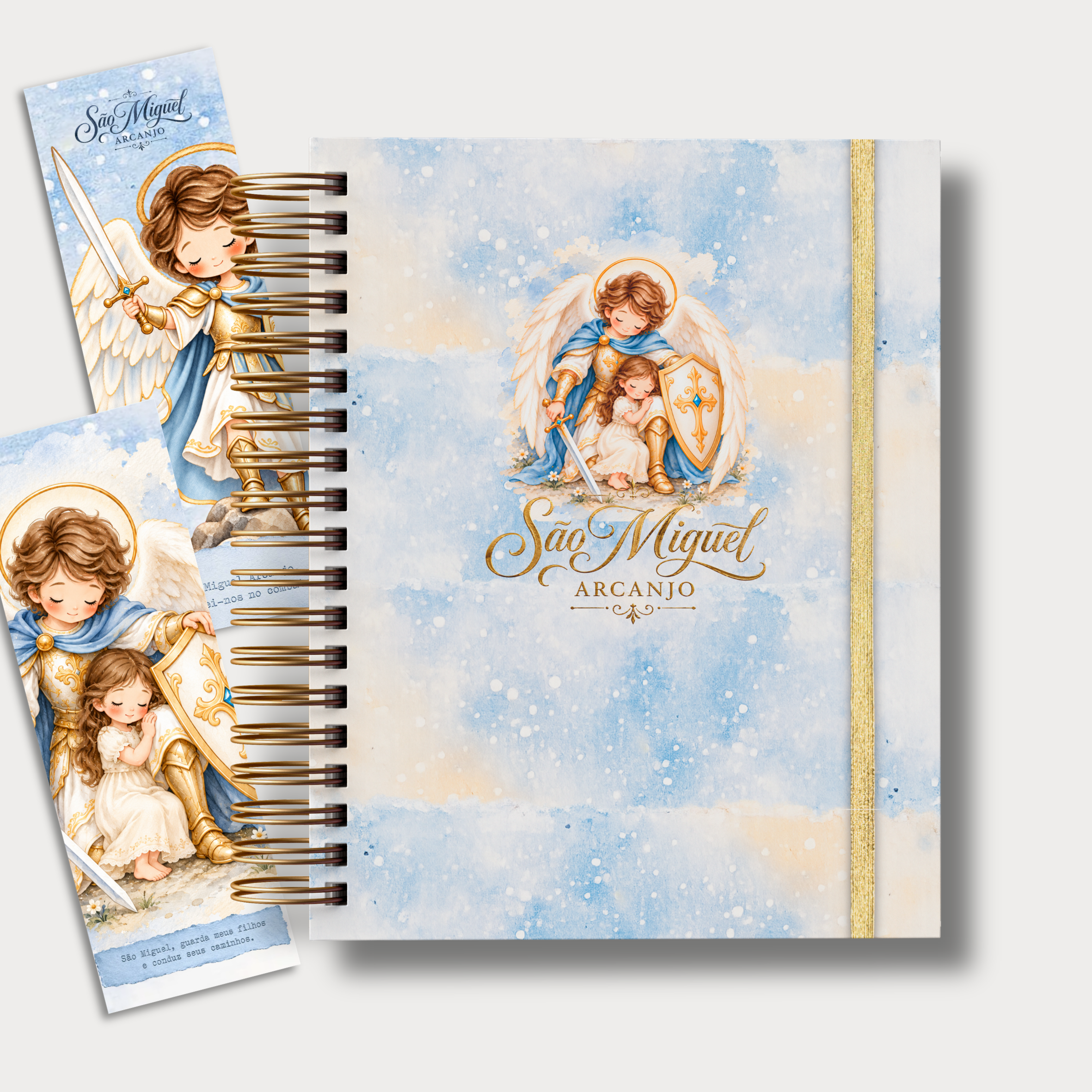 Agenda 2027 São Miguel Arcanjo Floral Antique | (1DPP - 1 dia por Página)