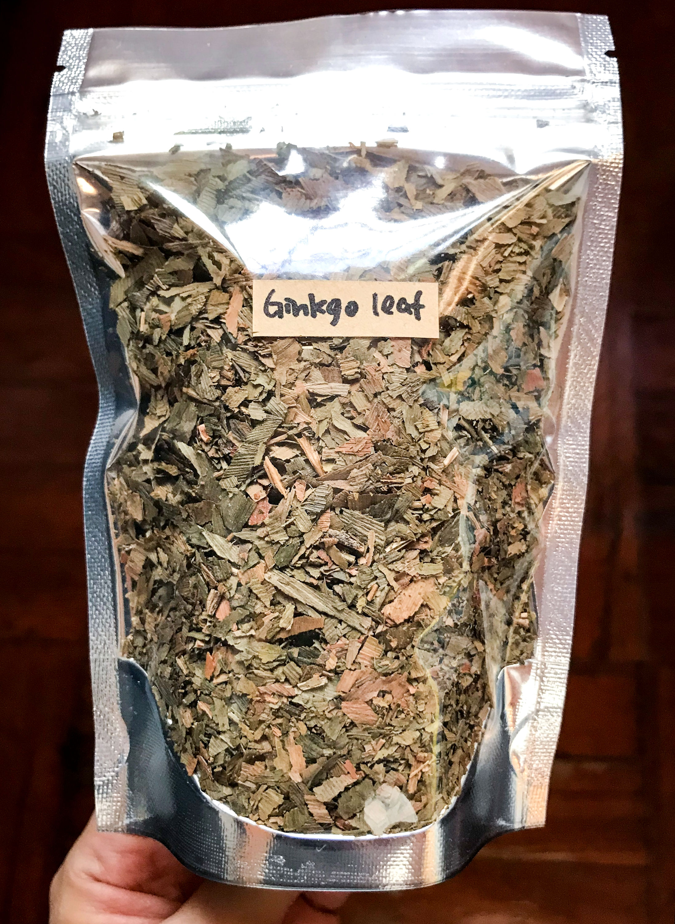 𝐆𝐢𝐧𝐤𝐠𝐨 𝐥𝐞𝐚𝐟 (𝐖𝐢𝐥𝐝 𝐡𝐚𝐫𝐯𝐞𝐬𝐭𝐞𝐝)