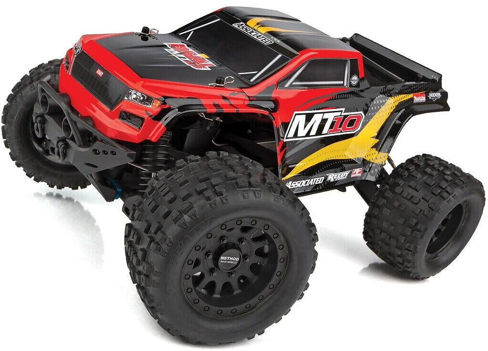Team Associated Rival MT10 Brushless RTR V2 Monster Truck mit 3300kV Brushless-Motor, 4WD-Antrieb und robuster Offroad-Konstr