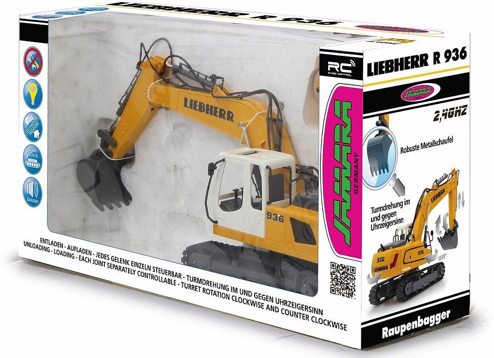 Premacon Liebherr R936 Hydraulikbagger 1:14 Vollmetall RC Modell mit professionellem Hydrauliksystem.