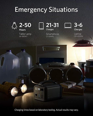Anker PowerHouse 200 Powerstation 213Wh für kompakte mobile Energie