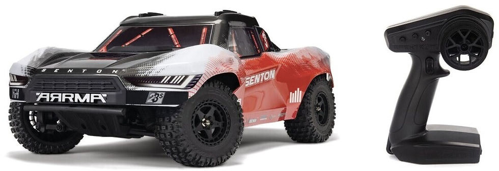 ARRMA SENTON 223S BLX 4X4 RTR Brushless Short Course Truck Rot mit DSC, Allradantrieb, 2S/3S-Kompatibilität und über 80 km/h
