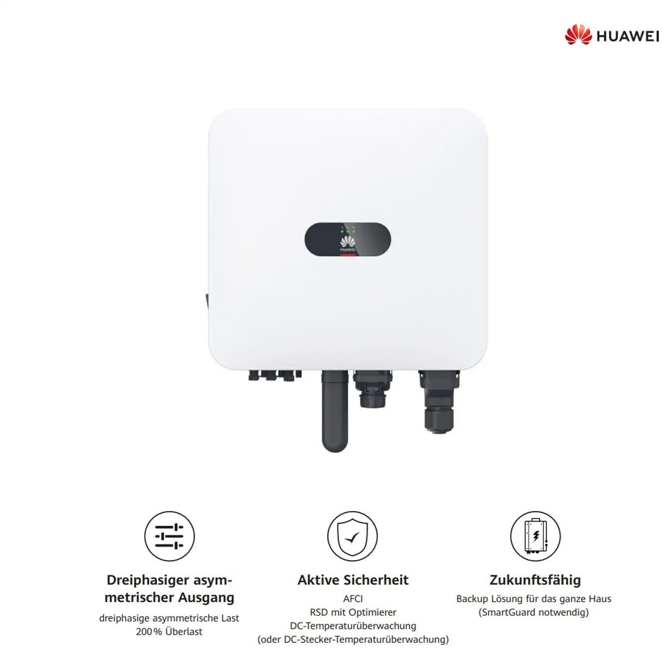 Huawei SUN2000-8K-MAP0 Hybrid Wechselrichter 8kW 3-Phasen
