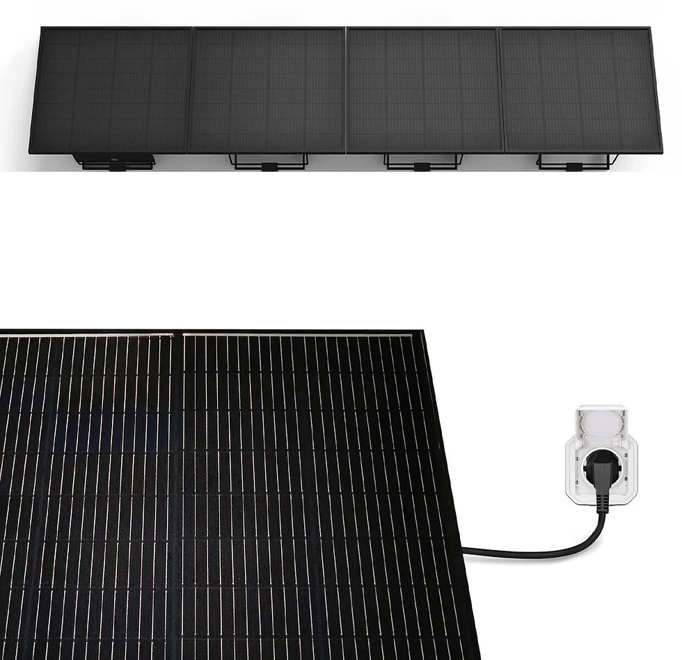 Miniaturbild: Avidsen Soria 400W Balkonkraftwerk Mini PV Anlage
