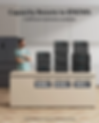 BLUETTI AC200L Powerstation Set mit B300K und 200W Solarpanel für autarke Energie