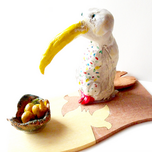 Sculptures, oiseaux