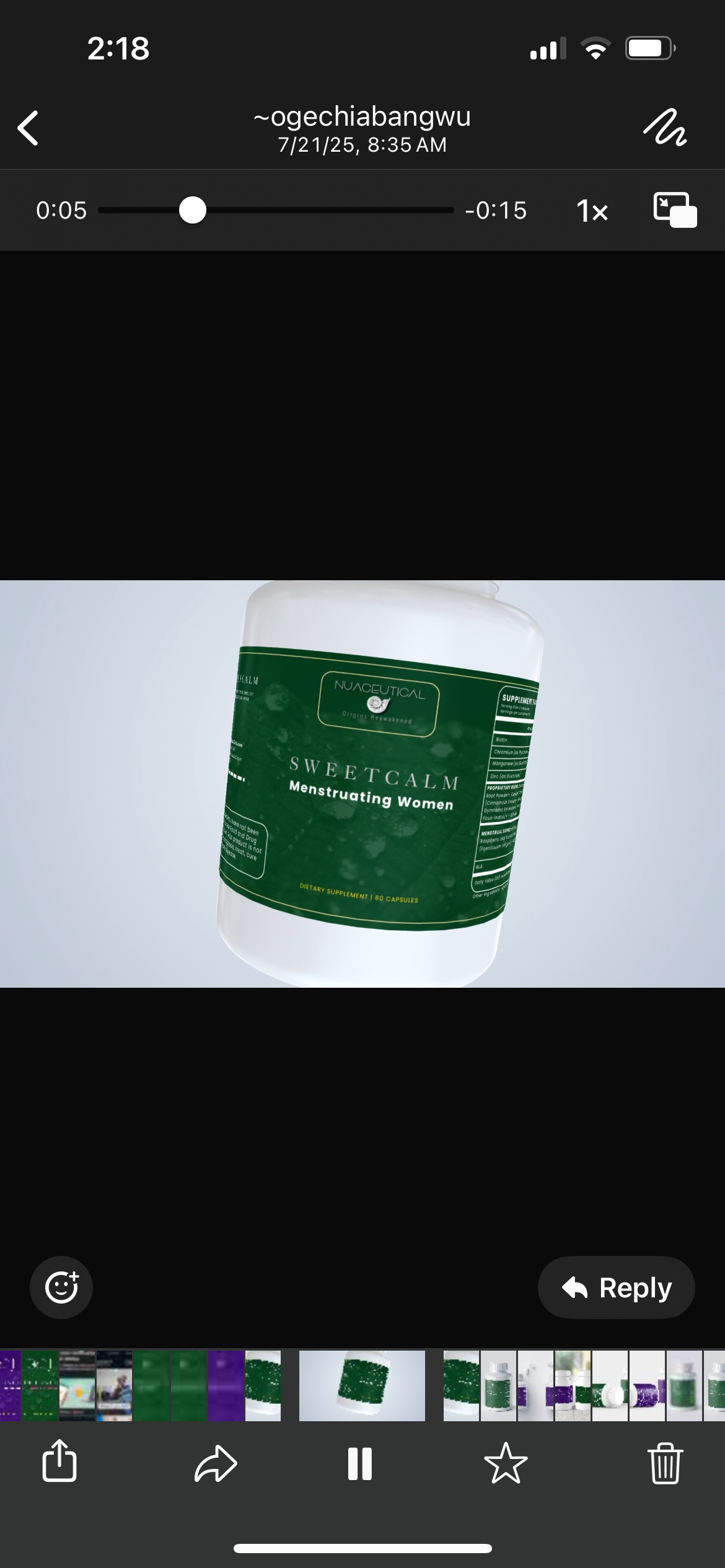 SweetCalm - Menstruating Women