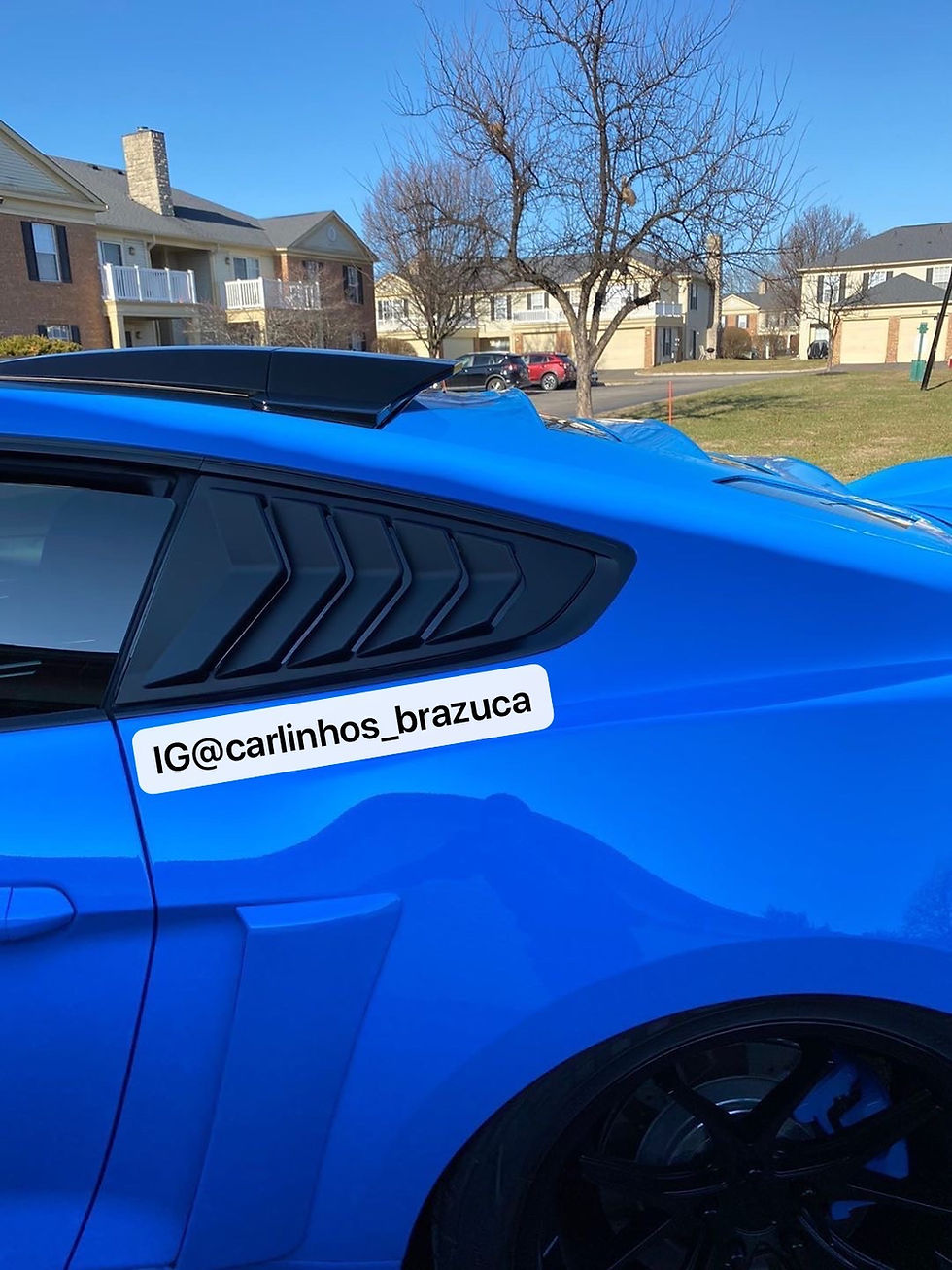 Thumbnail: I-5 Roof Bat Spoiler - Gloss Black (15-20 All)