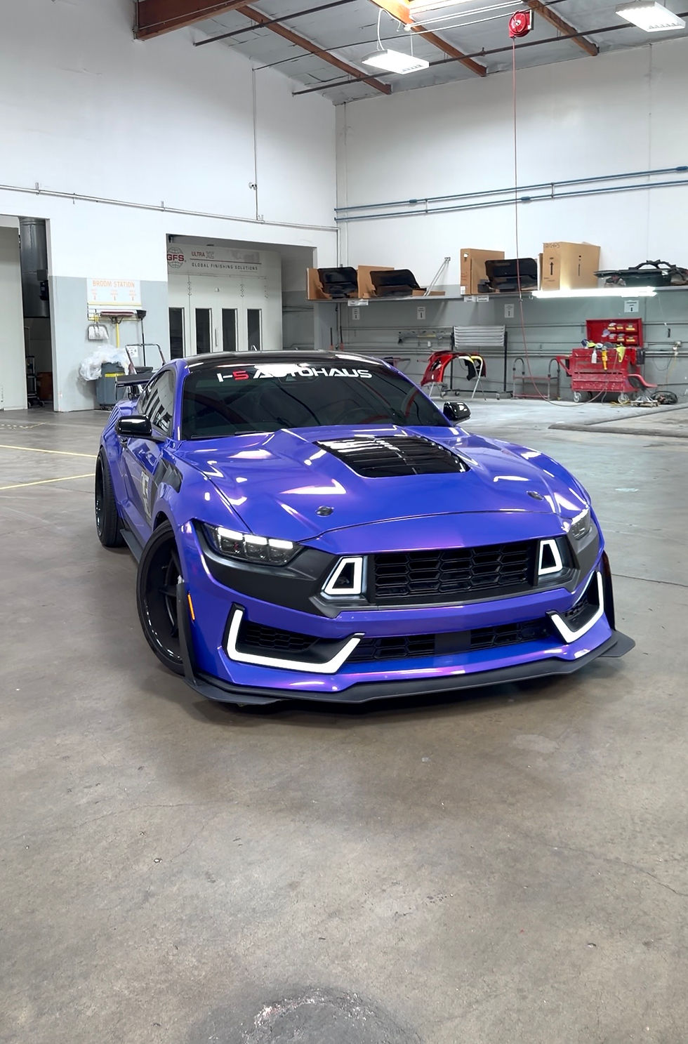Thumbnail: i5Autohaus S650 Dark Horse Style Wide Body Front End Kit (15-23 Mustang)