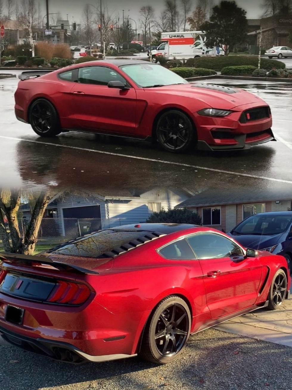 Thumbnail: i5Autohaus GT350 Style Aluminum Fenders for 2018-2023 Mustang