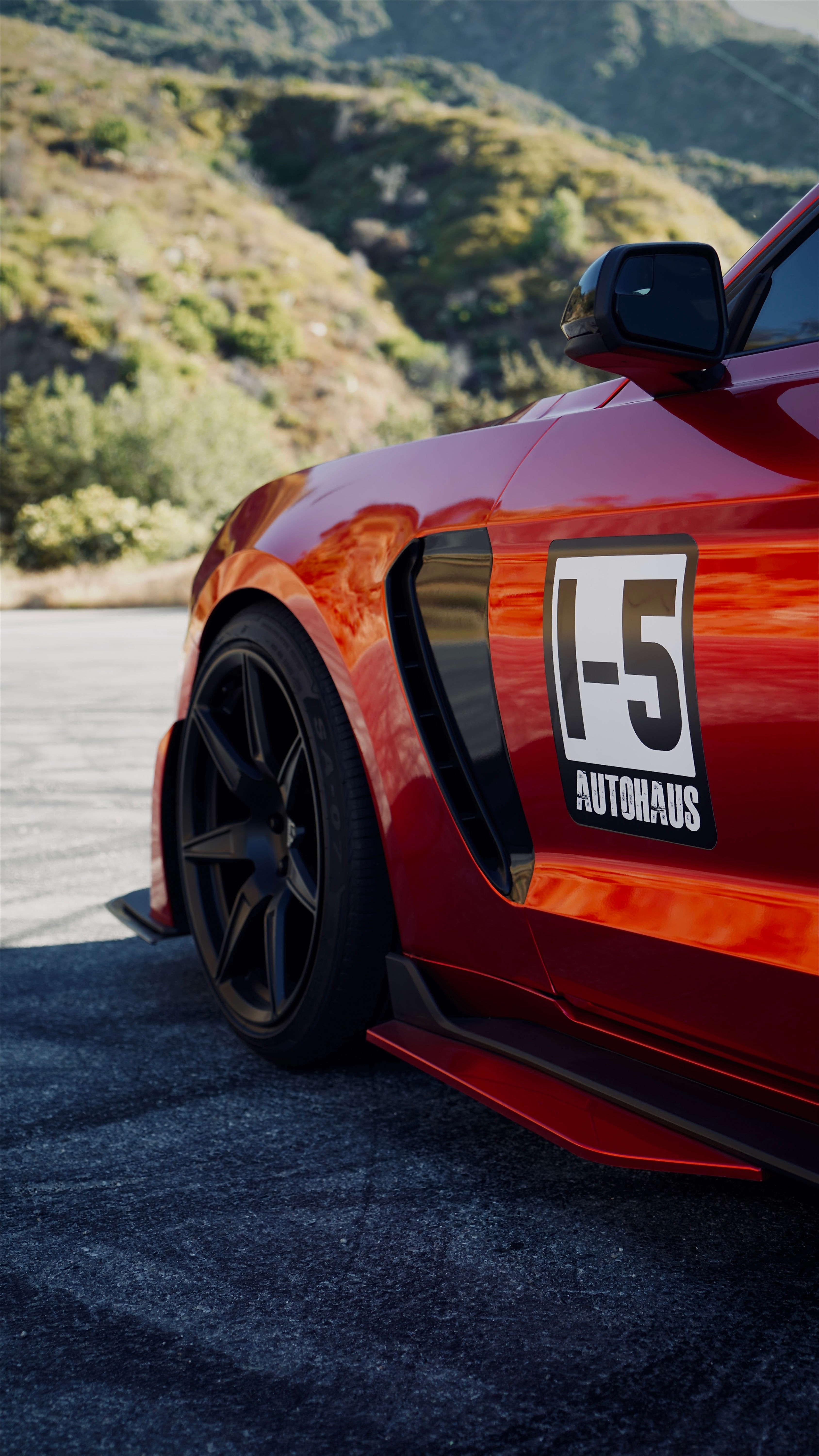 i5Autohaus GT350 Style Aluminum Fenders for 2018-2023 Mustang