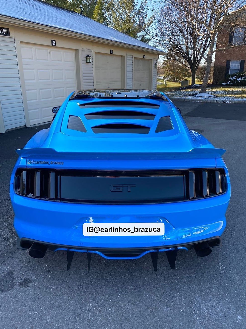 Thumbnail: I-5 Roof Bat Spoiler - Gloss Black (15-20 All)