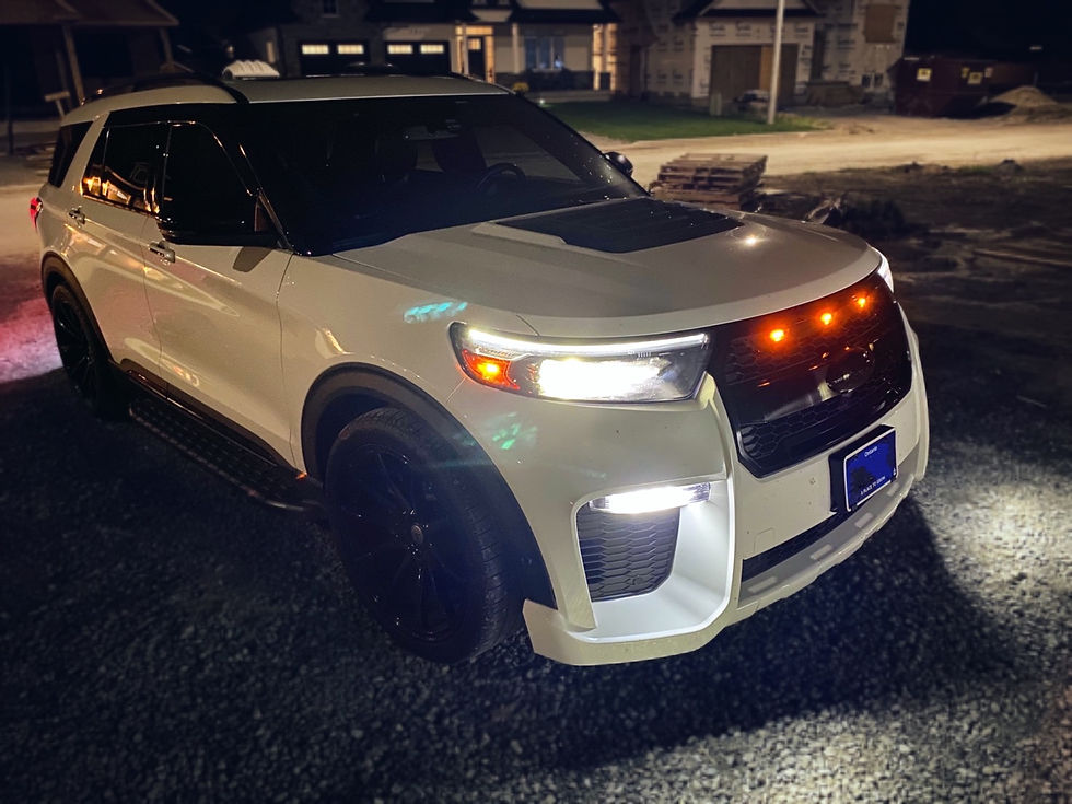 Thumbnail: i-5Autohaus Raptor Style Explorer Hood for 2020-2026 Explorer
