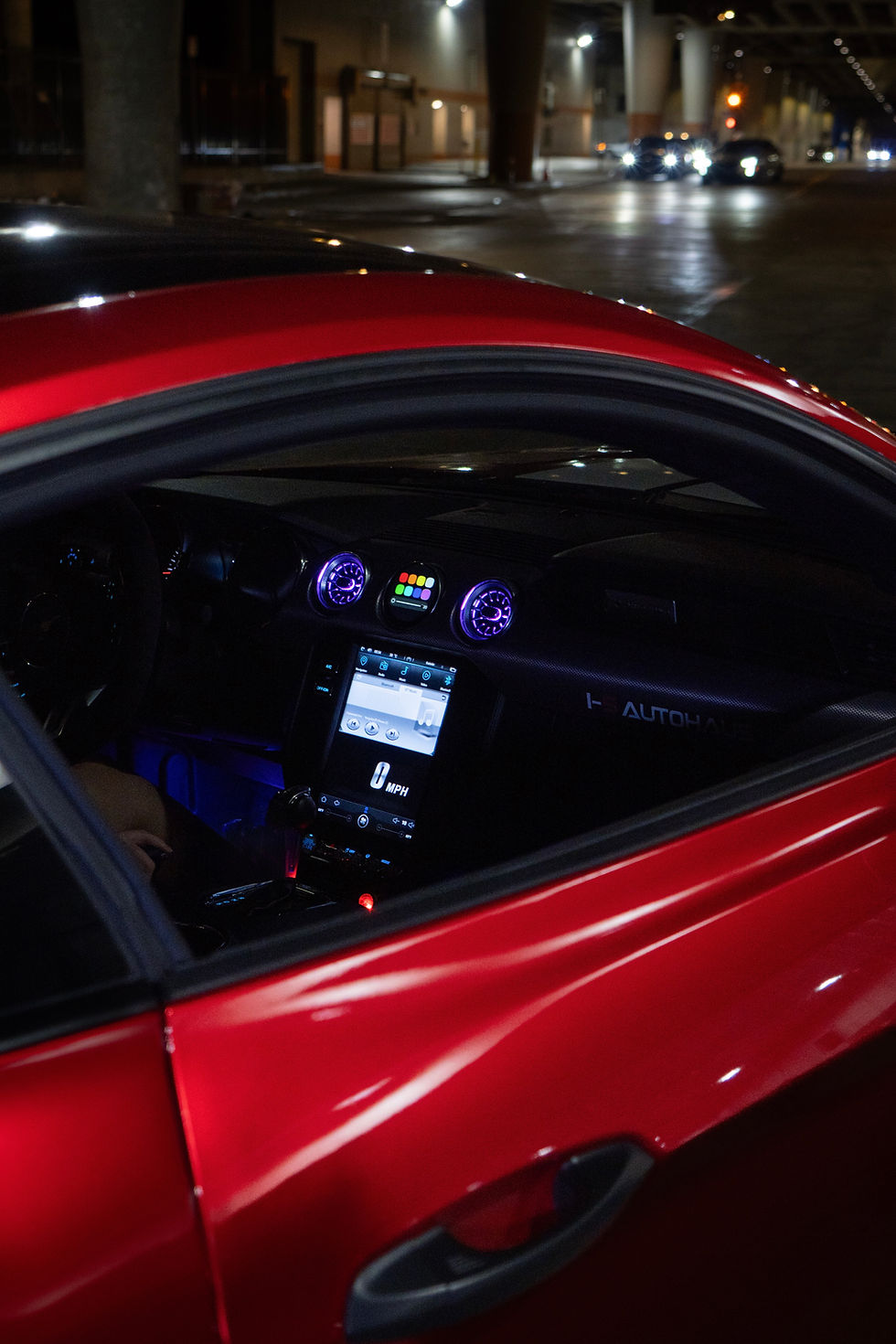 Thumbnail: 15-23 ColorShift AC Vents With LED Digital Gauge