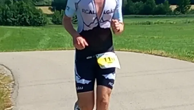 Foto ist vom Staffel-Mix-Marathon in Marktoberdorf von Klaus Görig