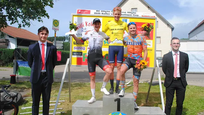 26. Lima-Betten-Radkriterium des RC Allgäu in Günzach
Michael Gaßner vom Team 54x11 nicht zu schlagen