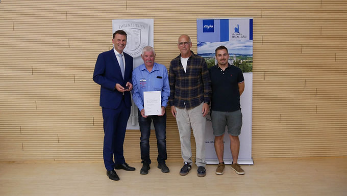 Ehrenzeichen des Landkreis Ostallgäu - Maßgebliche Verdienste um den Radsport im Allgäu – RC Allgäu