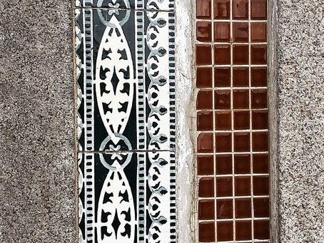 Exposição de azulejos da cidade do Porto, Portugal