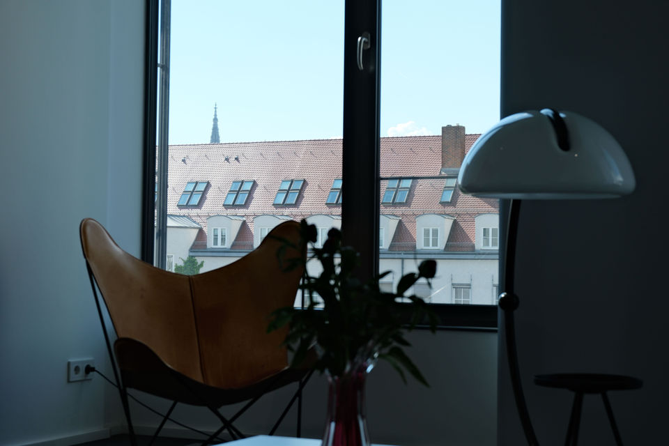 Wartezimmer bei Physiotherapie Diane Widmaier in Neu-Ulm