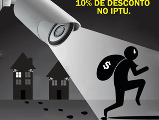 Projeto que prevê desconto no IPTU para quem tiver câmera em casa é apresentado