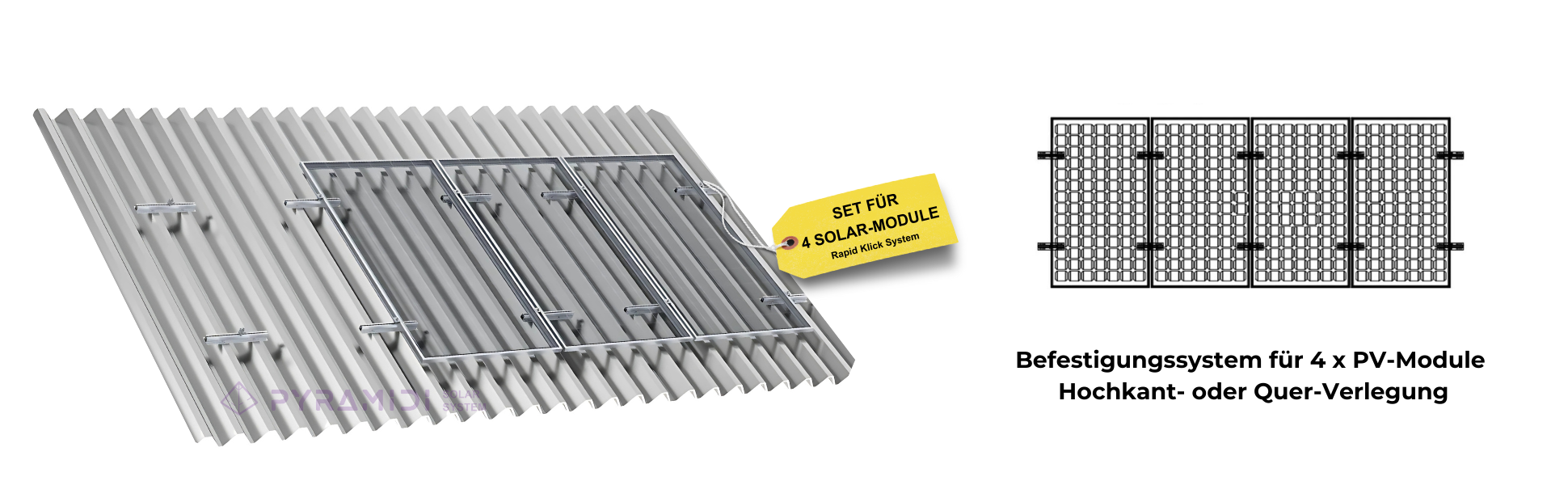 Rapid Klick Montageset Hauptbild