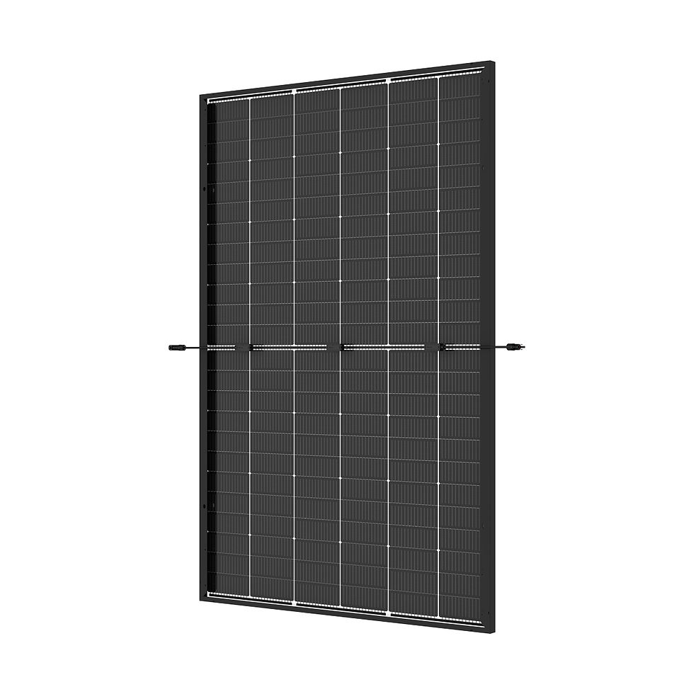 Miniaturbild: 435W TRINA VERTEX S+ GLAS GLAS BIFACIAL SOLARMODUL BLACK FRAME