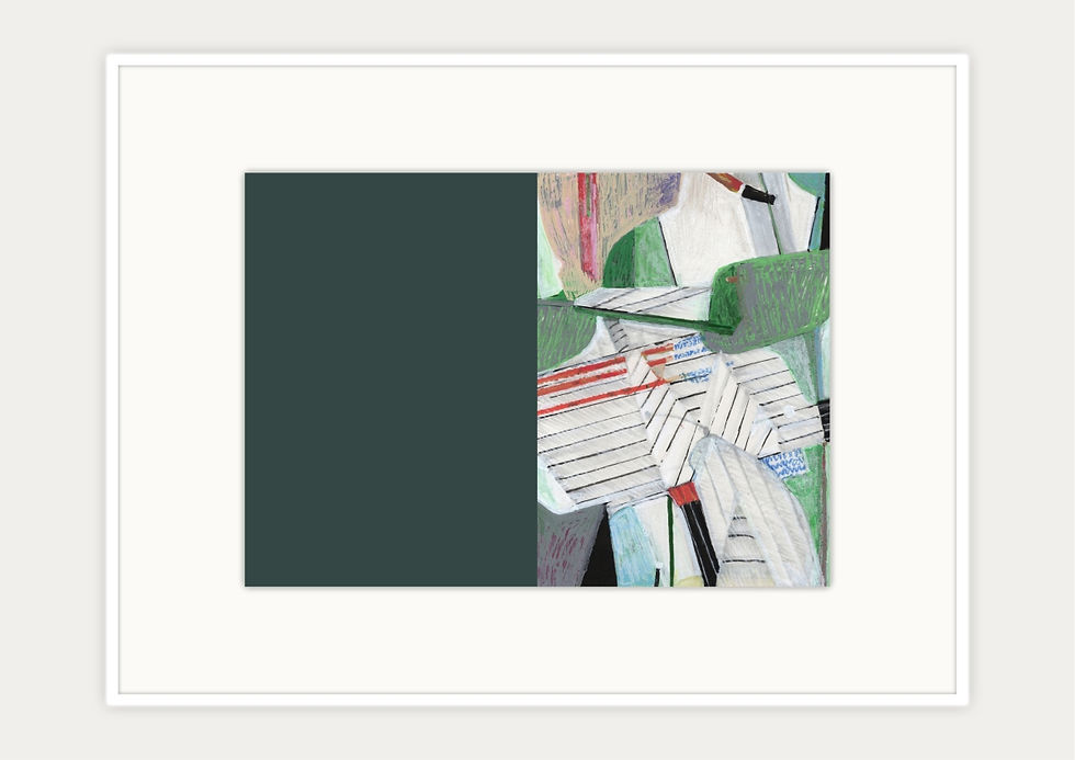 Thumbnail: Love Letter 3 artwork by Su Ai in a minimalist white frame on a white background.